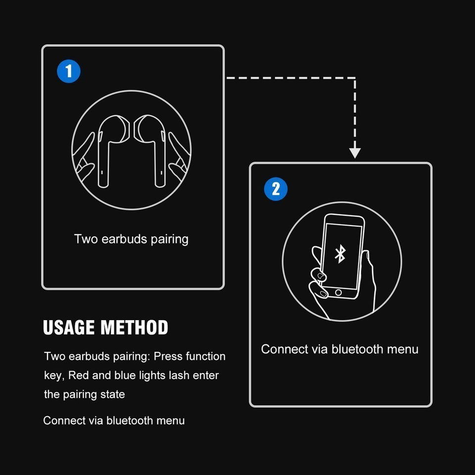 WIRELESS BLUETOOTH Airpods For Iphone and Android