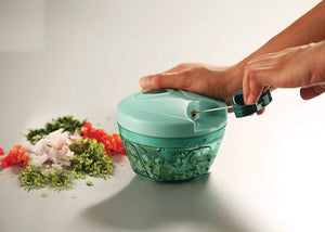 New Handy Plastic Chopper with 3 Blades