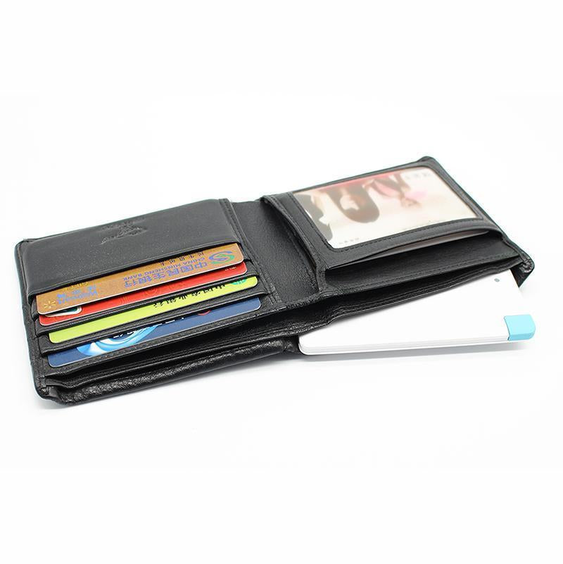 WORLD'S SLIMMEST CREDIT CARD SHAPE POWER BANK
