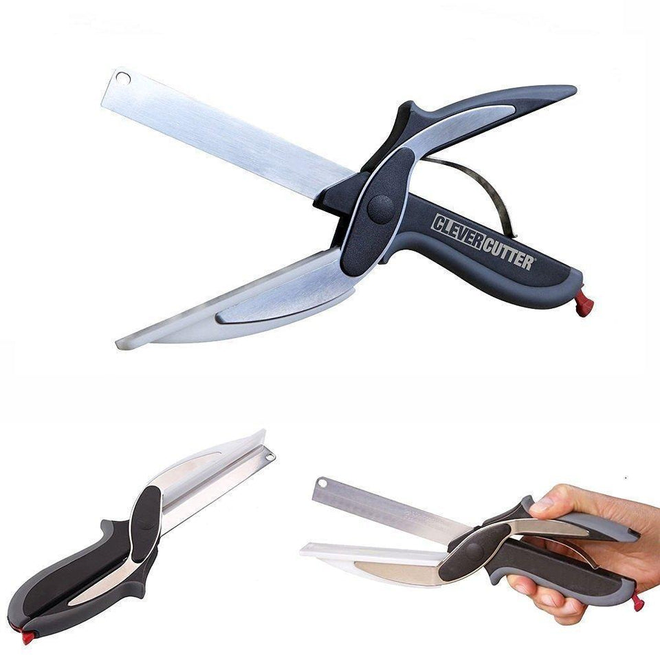 CLEVER CUTTER 2-IN-1 FOOD CHOPPER