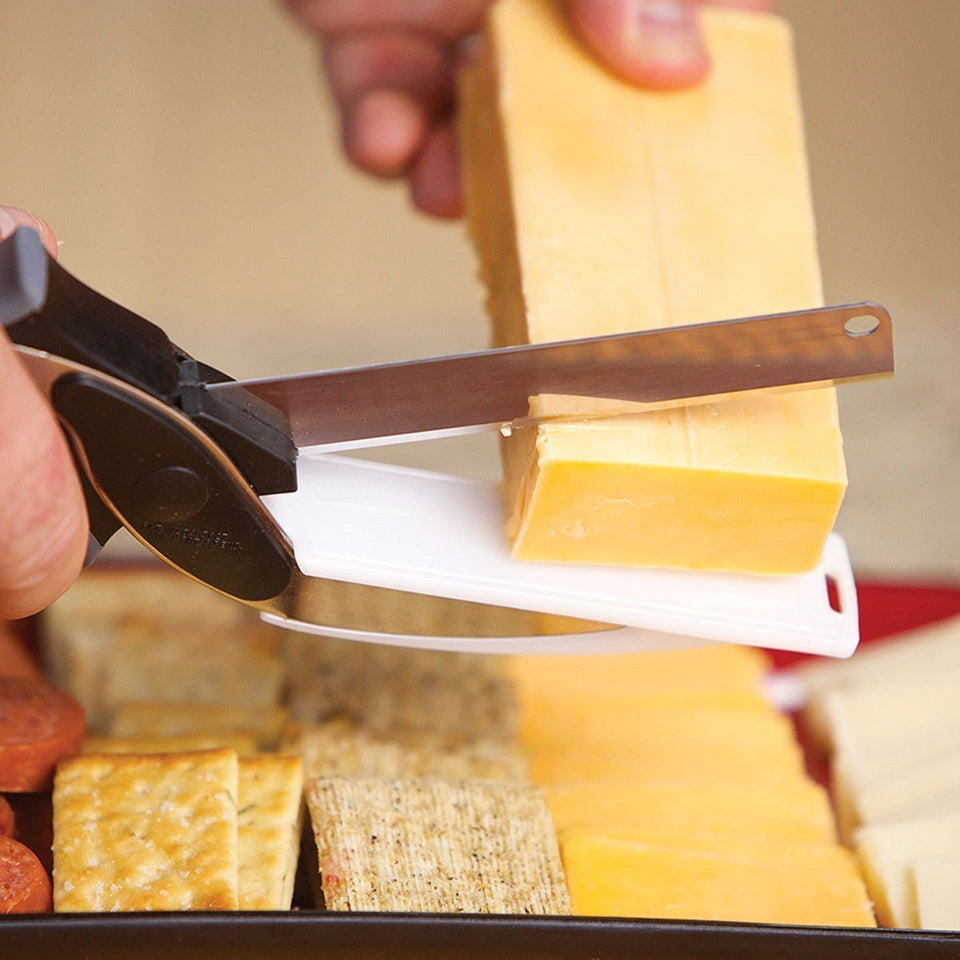 CLEVER CUTTER 2-IN-1 FOOD CHOPPER