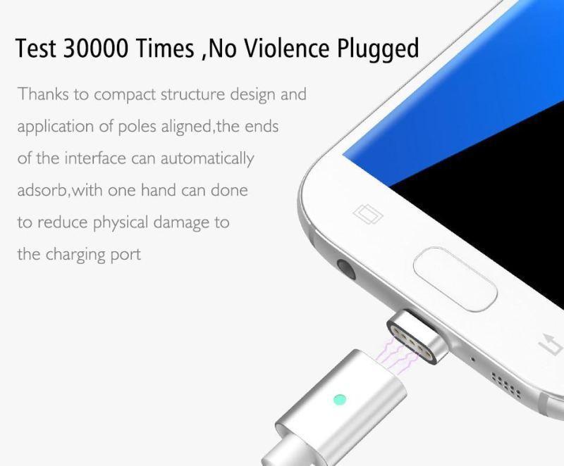 METAL BRAIDED PREMIUM QUALITY MAGNETIC CHARGING CABLE